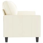 Casa si Gradina - Mobilier - Canapele si coltare - Canapele - Canapea cu 3 locuri, crem, 180 cm, catifea - Infinity.ro