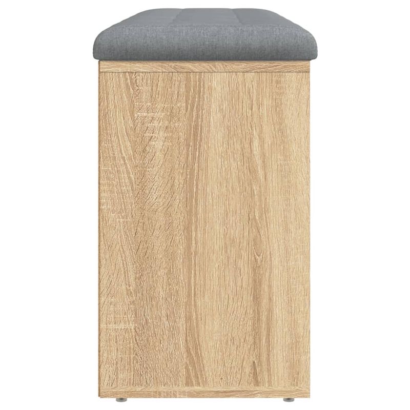 Casa si Gradina - Mobilier - Organizare si depozitare - Bancute - Banca pentru pantofi stejar sonoma 102x32x50 cm lemn prelucrat - Infinity.ro