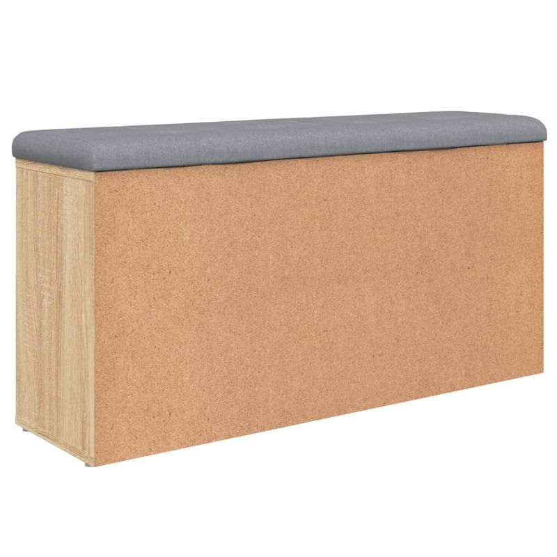 Casa si Gradina - Mobilier - Organizare si depozitare - Bancute - Banca pentru pantofi stejar sonoma 102x32x50 cm lemn prelucrat - Infinity.ro