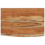 Casa si Gradina - Mobilier - Biblioteci si rafturi - Rafturi - Raft perete 60x40x3,8 cm dreptunghiular lemn acacia margine vie - Infinity.ro