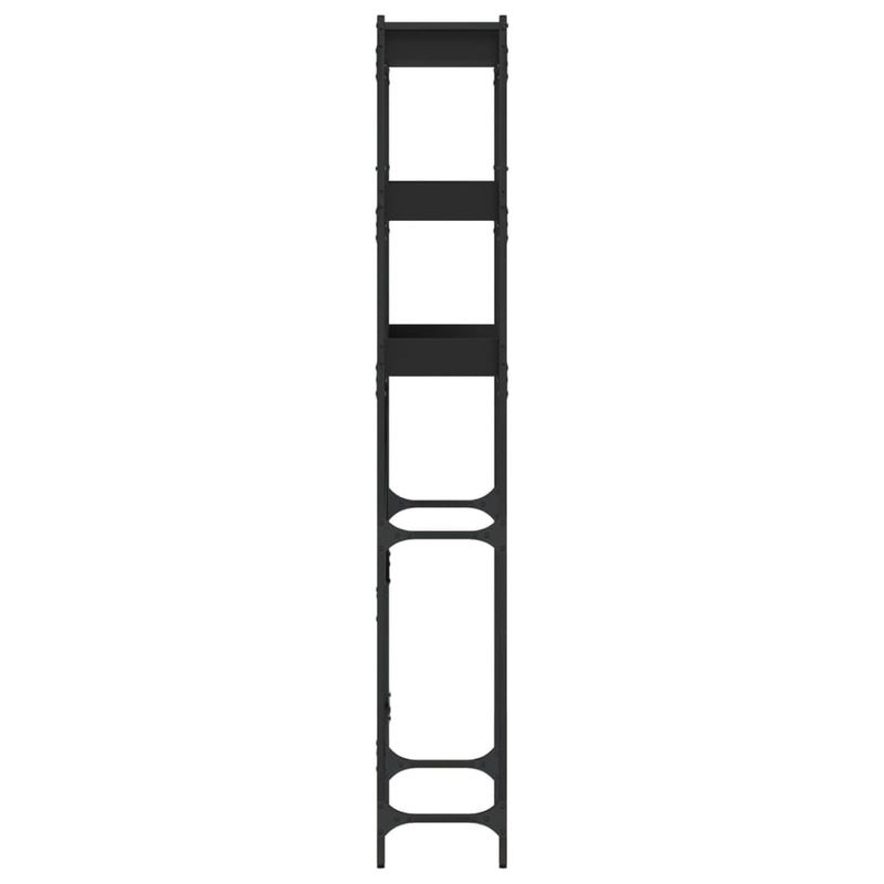 Casa si Gradina - Mobilier - Dulapuri si sifoniere - Dulapuri - Dulap masina de spalat, negru, 67x25x163 cm lemn prelucrat - Infinity.ro