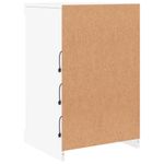 Casa si Gradina - Mobilier - Comode si corpuri - Comode - Servanta cu lumini LED, alb, 41x37x67 cm - Infinity.ro