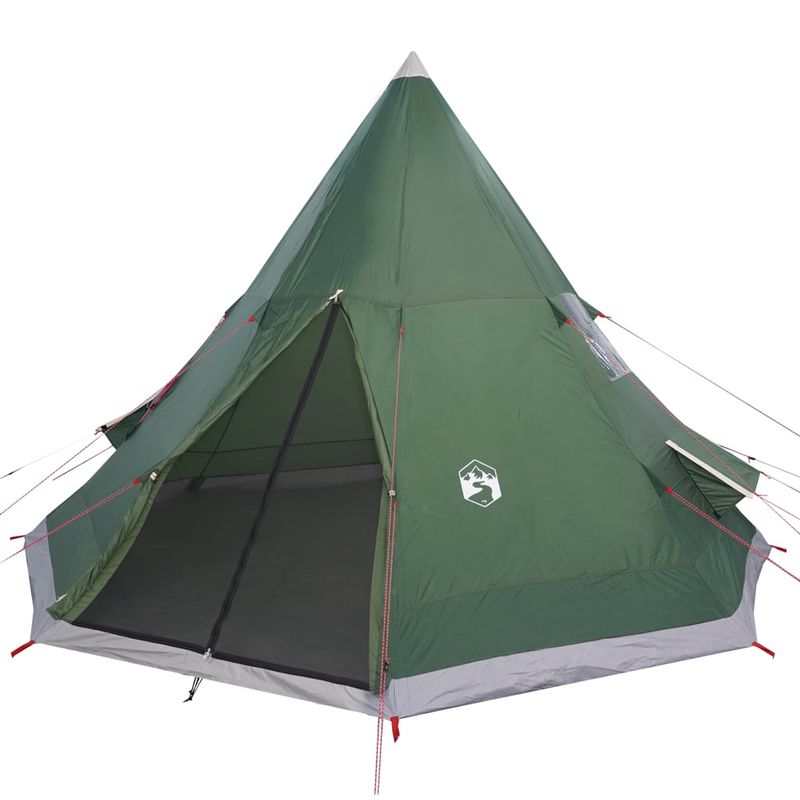 Sport si Outdoor - Camping - Corturi camping - Cort de camping pentru 4 persoane, verde, impermeabil - Infinity.ro