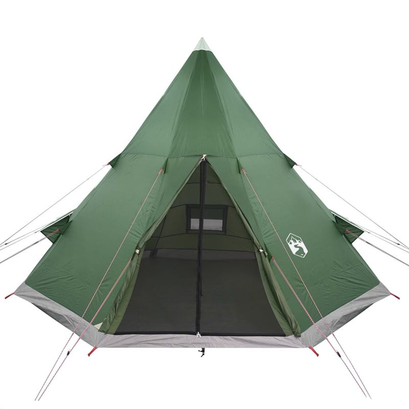 Sport si Outdoor - Camping - Corturi camping - Cort de camping pentru 4 persoane, verde, impermeabil - Infinity.ro