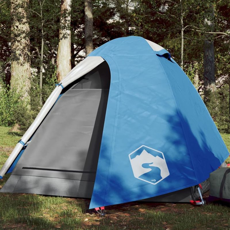 Sport si Outdoor - Camping - Corturi camping - Cort camping pentru 2 persoane, albastru, impermeabil - Infinity.ro