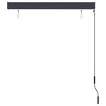 Casa si Gradina - Textile si covoare - Rulouri si jaluzele - Jaluzea tip rulou de exterior, albastru si alb, 120 x 250 cm - Infinity.ro