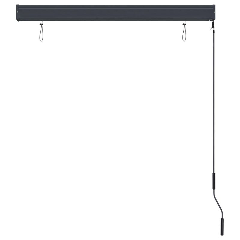 Casa si Gradina - Textile si covoare - Rulouri si jaluzele - Jaluzea tip rulou de exterior, albastru si alb, 120 x 250 cm - Infinity.ro