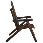 Casa si Gradina - Gradina si terasa - Mobilier exterior - Canapele si fotolii gradina - Scaun de gradina, 68x86x103 cm, lemn masiv de molid, maro închis - Infinity.ro