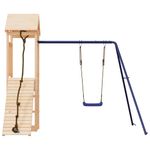Jucarii, Copii si Bebe - Jucarii si jocuri - Jucarii de exterior - Spatii de joaca si accesorii - Set de joaca pentru exterior, lemn masiv de pin - Infinity.ro