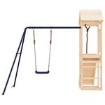 Jucarii, Copii si Bebe - Jucarii si jocuri - Jucarii de exterior - Spatii de joaca si accesorii - Set de joaca pentru exterior, lemn masiv de pin - Infinity.ro