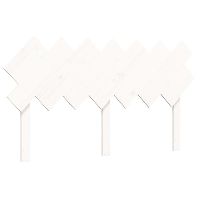 Casa si Gradina - Mobilier - Paturi si accesorii - Paturi - Cadru de pat cu tablie single mic, alb, 140x200 cm, lemn masiv - Infinity.ro
