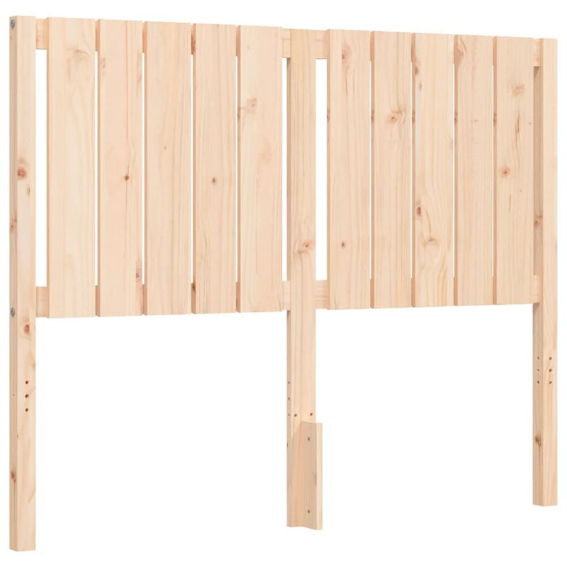 Casa si Gradina - Mobilier - Paturi si accesorii - Paturi - Cadru de pat cu tablie, dublu mic, lemn masiv - Infinity.ro