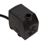 Casa si Gradina - Gradina si terasa - Decoratiuni exterior - Ornamente gradina - Fantana cu pompa, 60x60x94 cm, lemn masiv de brad - Infinity.ro