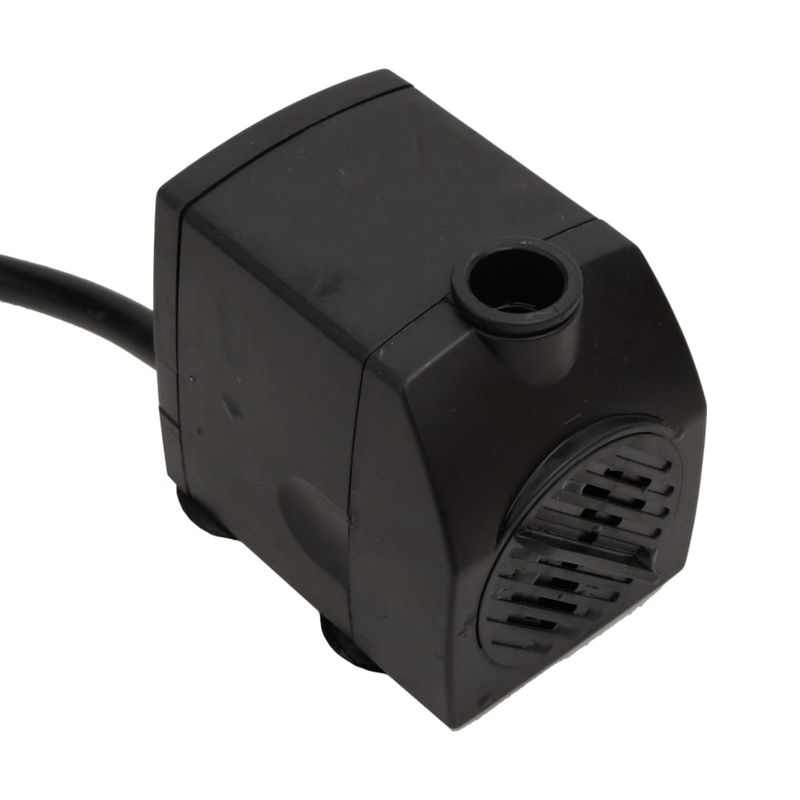 Casa si Gradina - Gradina si terasa - Decoratiuni exterior - Ornamente gradina - Fantana cu pompa, 60x60x94 cm, lemn masiv de brad - Infinity.ro