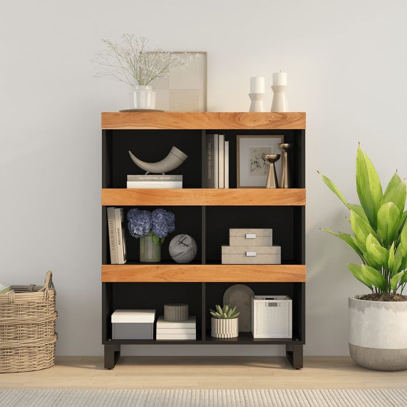 Casa si Gradina - Mobilier - Comode si corpuri - Noptiere - Dulap lateral, 85x33x107 cm, lemn masiv de acacia - Infinity.ro