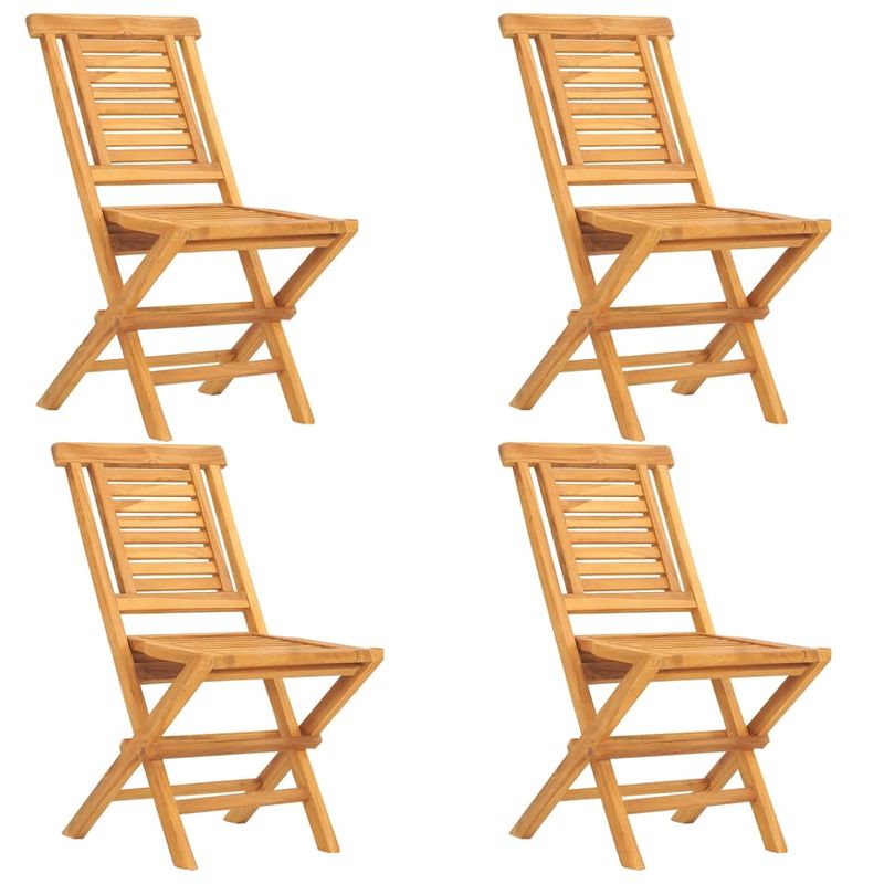 Casa si Gradina - Gradina si terasa - Mobilier exterior - Seturi mobila gradina - Set masa pentru gradina, lemn masiv de tec, 5 piese - Infinity.ro