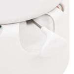 Sport si Outdoor - Camping - Mobilier pentru camping - Alte piese de mobilier pentru camping - Toaleta de camping integrata, alb, 24+17 L HDPE si email - Infinity.ro
