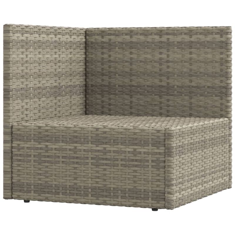 Casa si Gradina - Gradina si terasa - Mobilier exterior - Seturi mobila gradina - Set mobilier de gradina cu perne, 5 piese, gri, poliratan - Infinity.ro