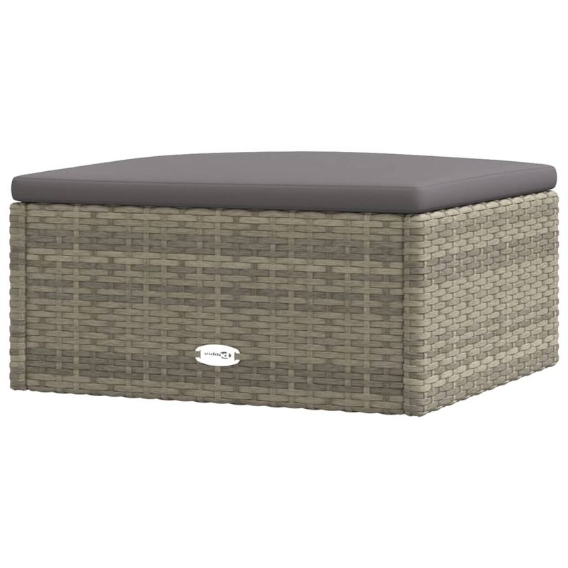 Casa si Gradina - Gradina si terasa - Mobilier exterior - Seturi mobila gradina - Set mobilier de gradina cu perne, 5 piese, gri, poliratan - Infinity.ro