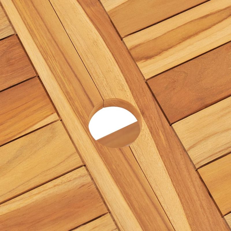 Casa si Gradina - Gradina si terasa - Mobilier exterior - Seturi mobila gradina - Set masa pentru gradina, lemn masiv de tec, 5 piese - Infinity.ro