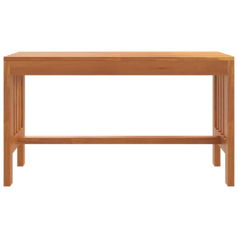 Casa si Gradina - Gradina si terasa - Mobilier exterior - Bancute de gradina - Banca de gradina, 80 cm, lemn masiv de eucalipt, mărime 80x35x45 cm - Infinity.ro