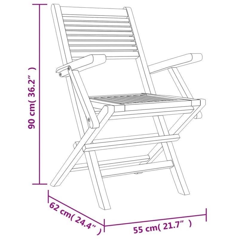 Casa si Gradina - Gradina si terasa - Mobilier exterior - Seturi mobila gradina - Set masa pentru gradina, lemn masiv de tec, 5 piese - Infinity.ro