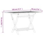 Casa si Gradina - Gradina si terasa - Mobilier exterior - Seturi mobila gradina - Set masa pentru gradina, lemn masiv de tec, 5 piese - Infinity.ro