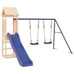 Jucarii, Copii si Bebe - Jucarii si jocuri - Jucarii de exterior - Spatii de joaca si accesorii - Set de joaca pentru exterior, lemn masiv de pin - Infinity.ro