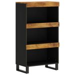 Casa si Gradina - Mobilier - Comode si corpuri - Noptiere - Dulap lateral, 60x33x107 cm, din lemn masiv de mango - Infinity.ro