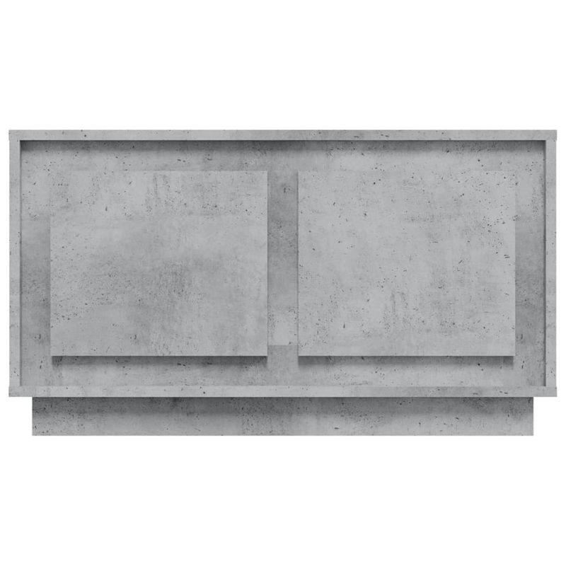 Casa si Gradina - Mobilier - Comode si corpuri - Comode - Dulap TV, gri beton, 80x35x45 cm, lemn prelucrat - Infinity.ro