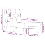 Casa si Gradina - Mobilier - Scaune si fotolii - Scaune - Sezlong, galben, catifea - Infinity.ro