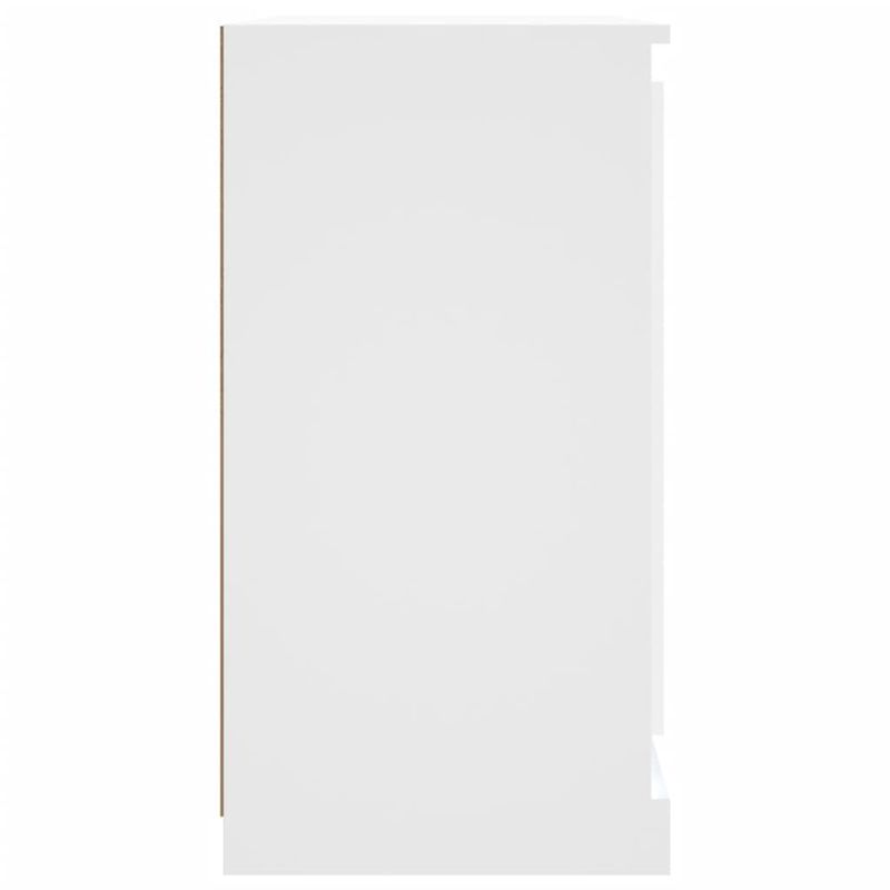 Casa si Gradina - Mobilier - Comode si corpuri - Comode - Servante, 2 piese, alb, lemn prelucrat - Infinity.ro