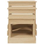 Casa si Gradina - Mobilier - Mese si birouri - Masute de cafea - Masute de cafea, 3 buc., stejar sonoma, lemn prelucrat - Infinity.ro