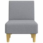 Casa si Gradina - Mobilier - Scaune si fotolii - Scaune - Sezlong, gri deschis, material textil - Infinity.ro