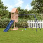 Jucarii, Copii si Bebe - Jucarii si jocuri - Jucarii de exterior - Spatii de joaca si accesorii - Set de joaca pentru exterior, lemn masiv de douglas - Infinity.ro