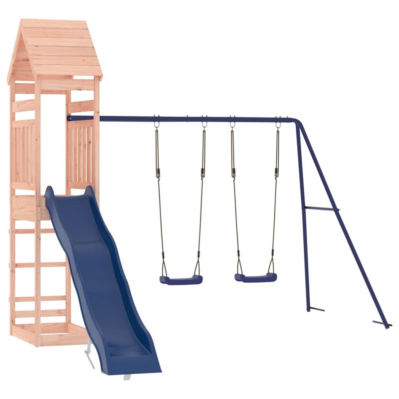 Jucarii, Copii si Bebe - Jucarii si jocuri - Jucarii de exterior - Spatii de joaca si accesorii - Set de joaca pentru exterior, lemn masiv de douglas - Infinity.ro