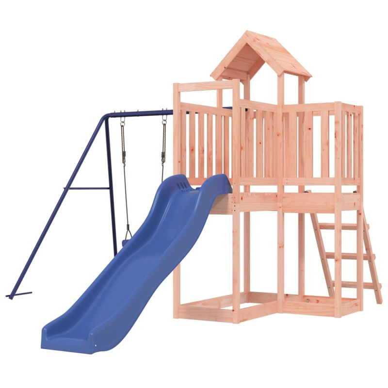 Jucarii, Copii si Bebe - Jucarii si jocuri - Jucarii de exterior - Spatii de joaca si accesorii - Set de joaca pentru exterior, lemn masiv de douglas - Infinity.ro