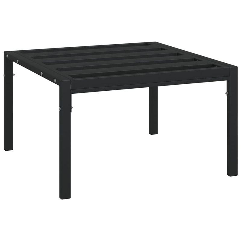 Casa si Gradina - Gradina si terasa - Mobilier exterior - Canapele si fotolii gradina - Taburete de gradina cu perne nisipiu, 2 buc., 60x60x35 cm, otel - Infinity.ro