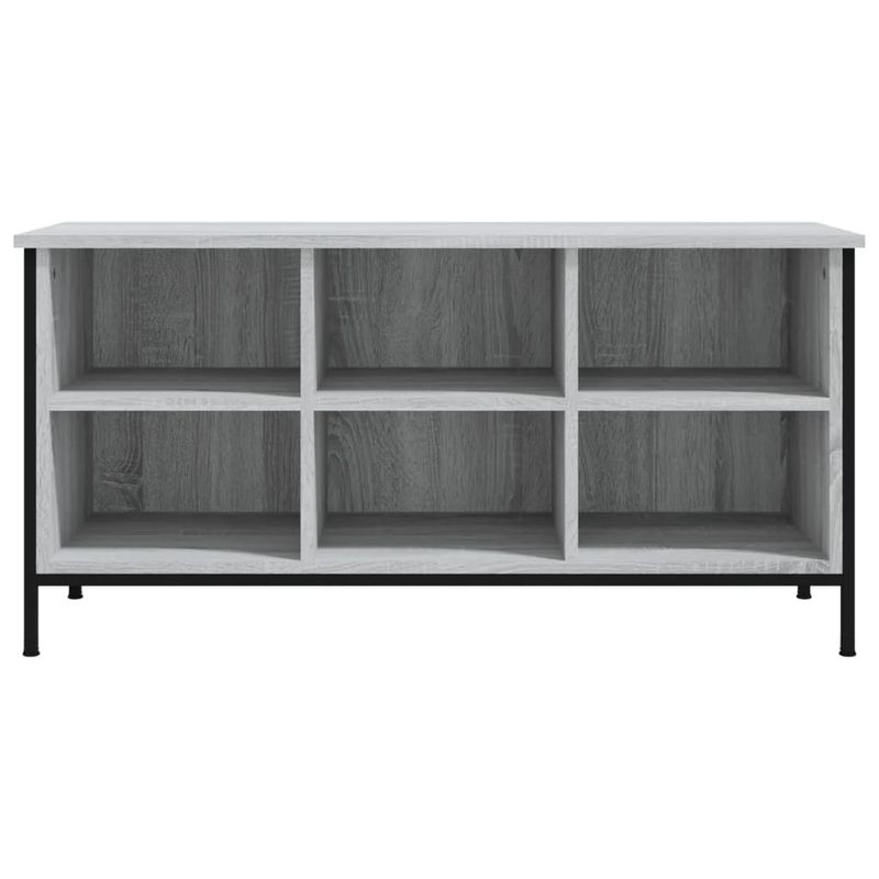 Casa si Gradina - Mobilier - Organizare si depozitare - Organizator incaltaminte - Pantofar, gri sonoma, 100x35x50 cm, lemn prelucrat - Infinity.ro
