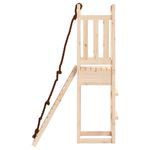 Jucarii, Copii si Bebe - Jucarii si jocuri - Jucarii de exterior - Spatii de joaca si accesorii - Casuta de joaca cu perete de catarat, lemn masiv de pin - Infinity.ro