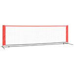 Sport si Outdoor - Sporturi cu paleta - Tenis - Echipamente de tenis - Plasa de tenis, negru si rosu, 300x100x87 cm, poliester - Infinity.ro