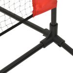 Sport si Outdoor - Sporturi cu paleta - Tenis - Echipamente de tenis - Plasa de tenis, negru si rosu, 300x100x87 cm, poliester - Infinity.ro