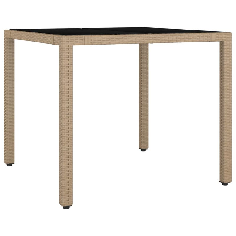 Casa si Gradina - Gradina si terasa - Mobilier exterior - Scaune si sezlonguri gradina - Set mobilier de gradina cu perne, 3 piese, bej, poliratan - Infinity.ro