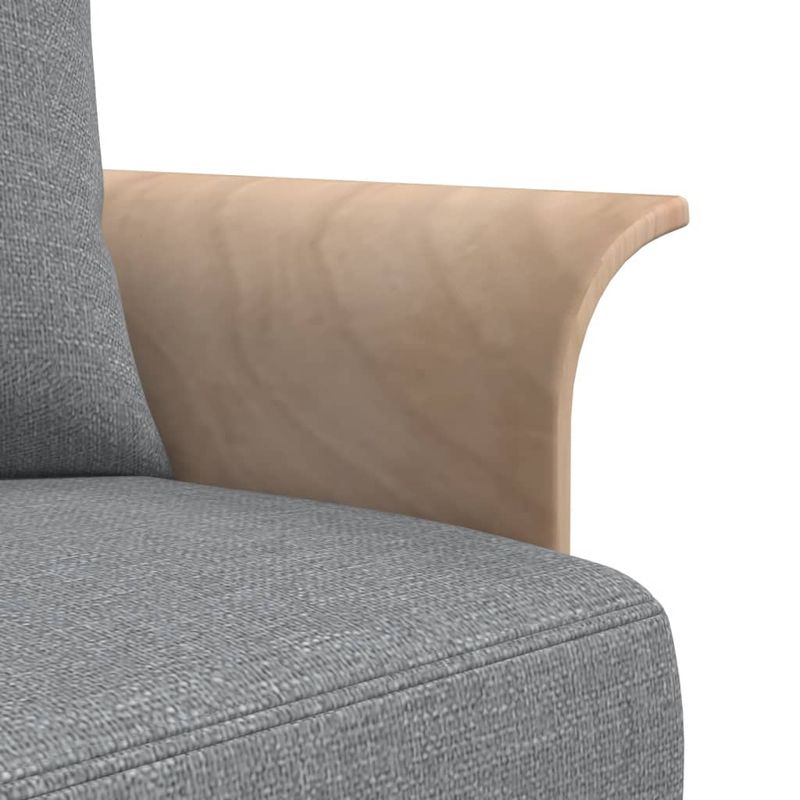 Casa si Gradina - Mobilier - Canapele si coltare - Canapele - Canapea extensibila in forma de L gri 279x140x70 cm catifea - Infinity.ro