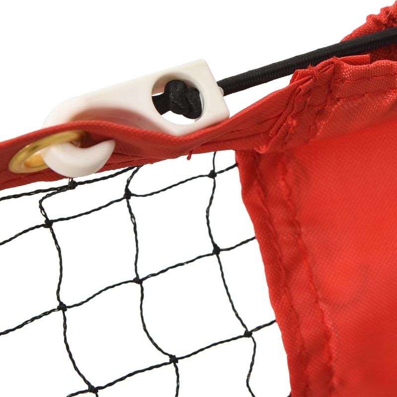 Sport si Outdoor - Sporturi cu paleta - Tenis - Echipamente de tenis - Plasa de tenis, negru si rosu, 300x100x87 cm, poliester - Infinity.ro