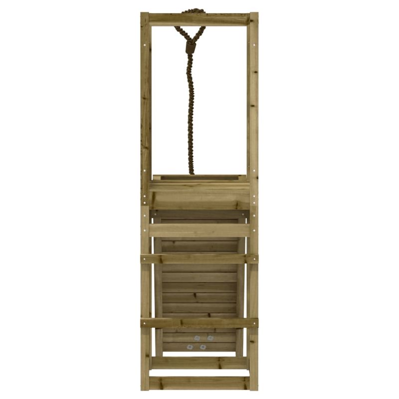 Jucarii, Copii si Bebe - Jucarii si jocuri - Jucarii de exterior - Spatii de joaca si accesorii - Casuta de joaca cu perete de catarat, lemn de pin impregnat - Infinity.ro