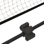 Sport si Outdoor - Sporturi cu paleta - Tenis - Echipamente de tenis - Plasa de tenis, negru si rosu, 300x100x87 cm, poliester - Infinity.ro