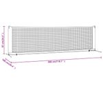Sport si Outdoor - Sporturi cu paleta - Tenis - Echipamente de tenis - Plasa de tenis, negru si rosu, 300x100x87 cm, poliester - Infinity.ro