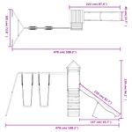 Jucarii, Copii si Bebe - Jucarii si jocuri - Jucarii de exterior - Spatii de joaca si accesorii - Set de joaca pentru exterior, lemn masiv de pin - Infinity.ro