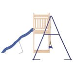 Jucarii, Copii si Bebe - Jucarii si jocuri - Jucarii de exterior - Spatii de joaca si accesorii - Set de joaca pentru exterior, lemn masiv de pin - Infinity.ro